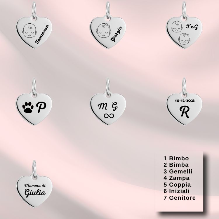 Bracciale Collezione Luna con incisione personalizzata - immagine 4