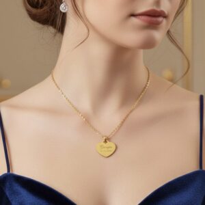 Collana Collezione Aura con incisione personalizzata