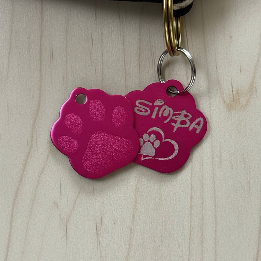 Collana o Portachiavi Collezione Impronta con incisione personalizzata - immagine 5