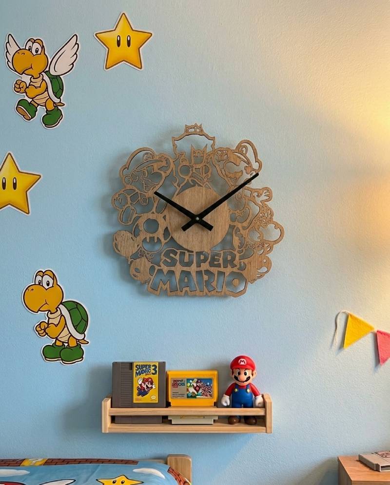 Orologio da parete Super Mario